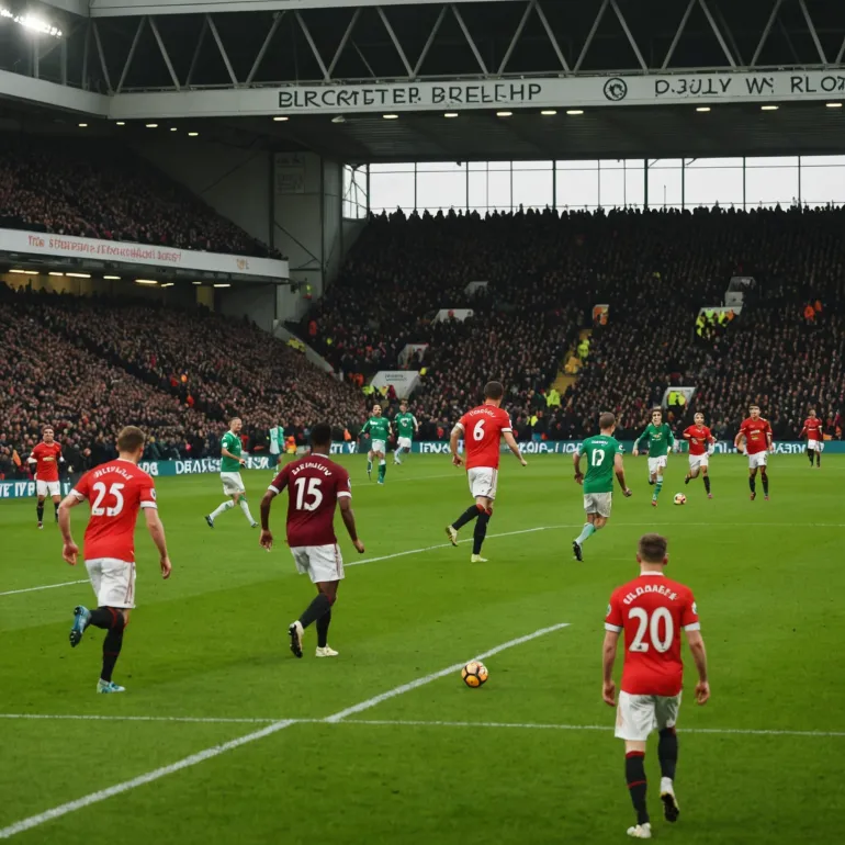 Захватывающий матч АПЛ: Бёрнли — Манчестер Юнайтед — 2:2