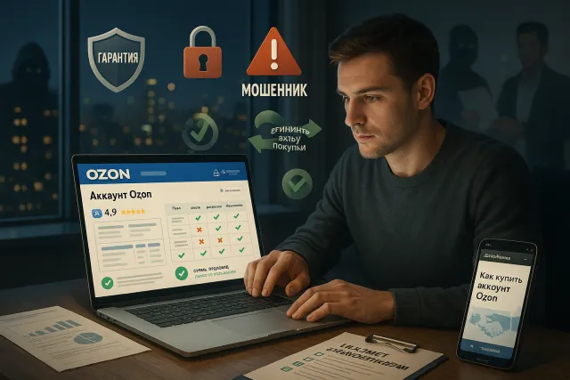 Как безопасно купить аккаунт Ozon: выбор, проверка и инструкция по покупке