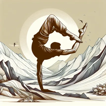 Поза ноги за голову: Искусство и наука йоги